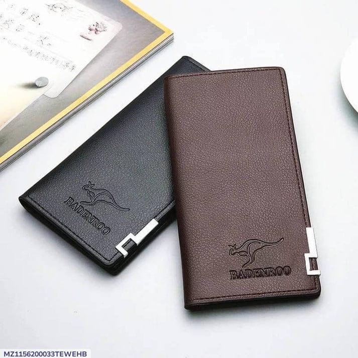 Men's PU Leather Wallet, Stylish & Pocket Friendly