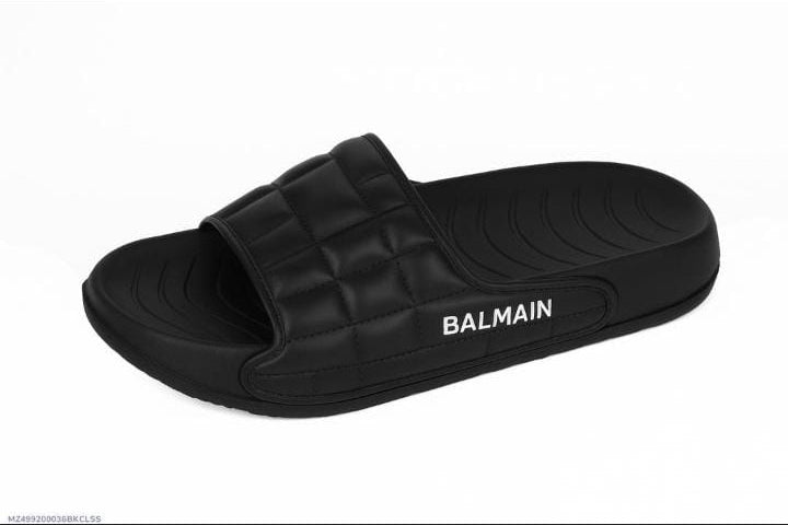 Men's Casual EVA Slide Slippers-Balmain Black