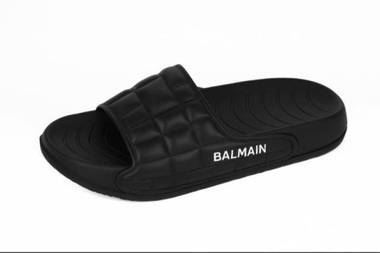 Men's Casual EVA Slide Slippers-Balmain Black